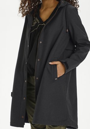 Halflange jas - dark grey