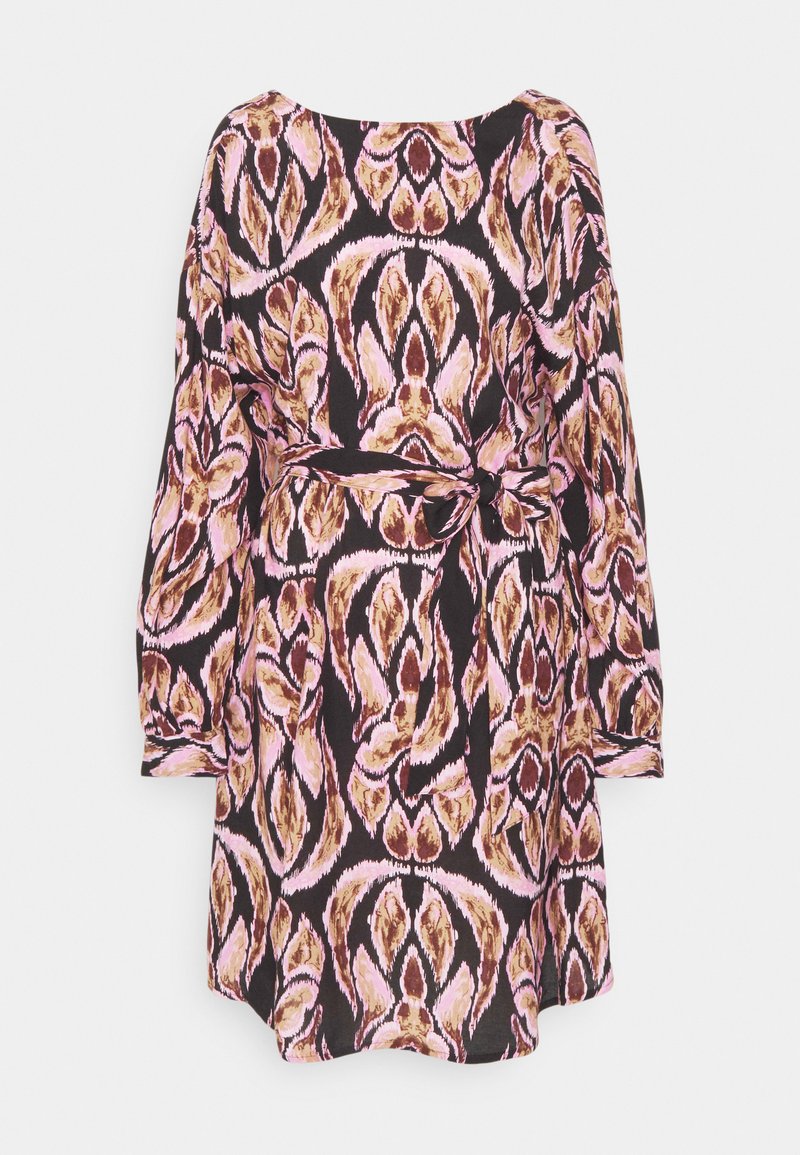 b.Young Jurk gemêleerd donkerroze b.Young Jurk gemêleerd donkerroze