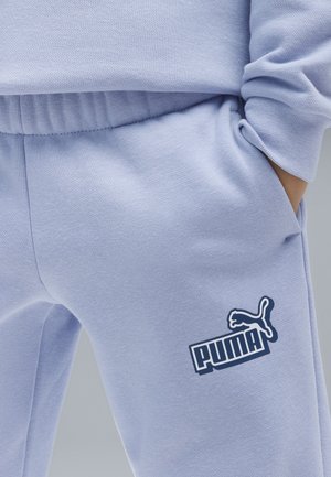 Puma, ESSENTIALS LOGO LAB CREW TRAININGSANZUG UNISEX SET - Chándal - chambray blue