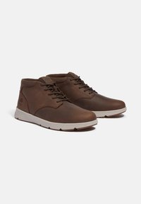 Timberland PARK STREET - Höga sneakers - dark brown