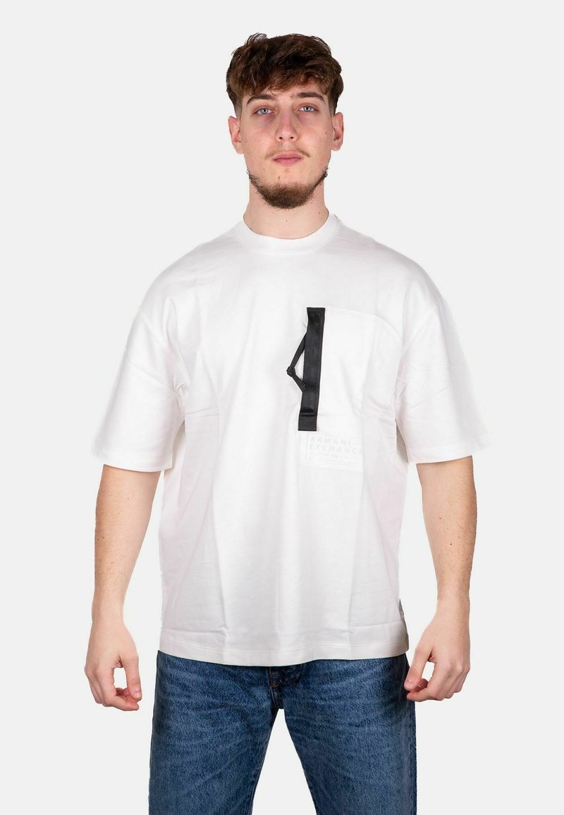 Armani Exchange T-shirt print wit Armani Exchange T-shirt print wit