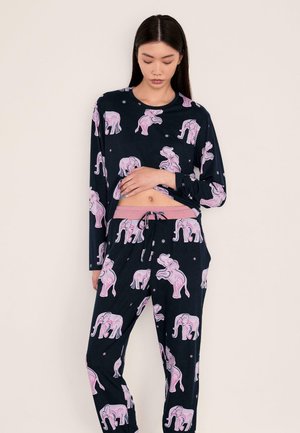Chelsea Peers, ELEPHANT DREAMSCAPE PRINT - Pigiama - dark blue