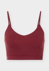 SAMSKARA - Brassières de sport à maintien léger - rubis
