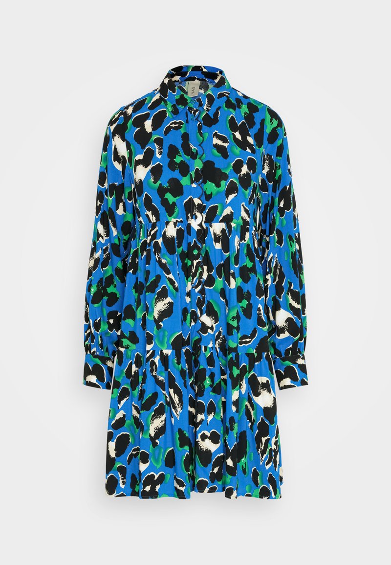 YAS Blousejurk blauw