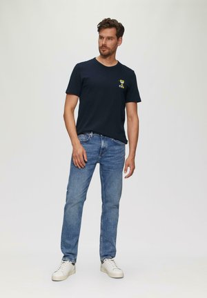 MET PEANUTS MOTIEF - T-Shirt print - navy