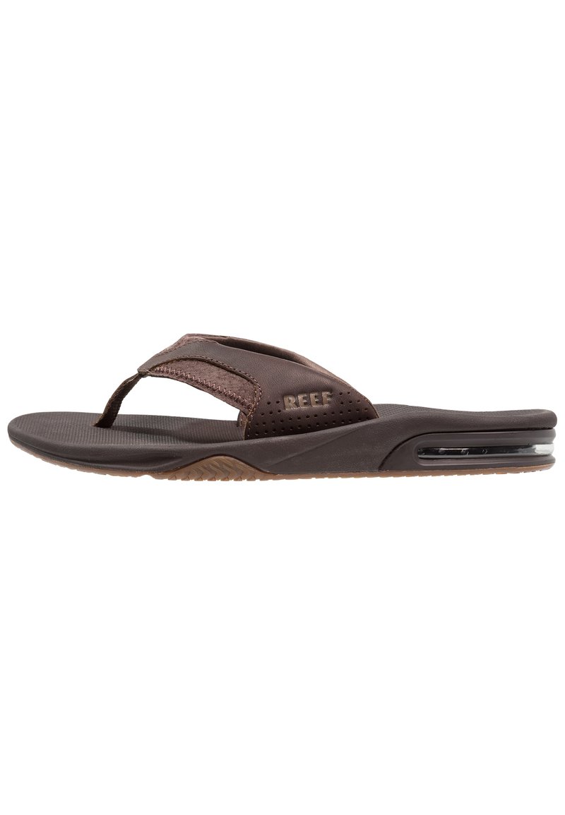Reef - FANNING - T-bar sandals - brown, Enlarge