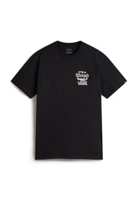 WARPED WORLD - T-shirt imprimé - black
