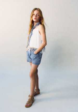 Mango Kids, KID - Short en jean - blue
