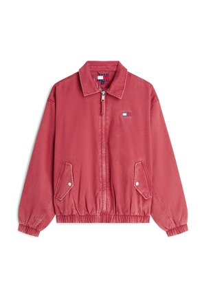 Tommy Jeans, WASHED HARRINGTON - Blouson Bomber - anthem red