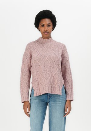 Svetrík - rose/pink lavender/light gold