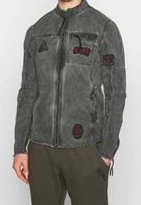 Be Edgy Jeansjacke Herren Be Edgy Jeansjacke Black Denim (Pre-owned)