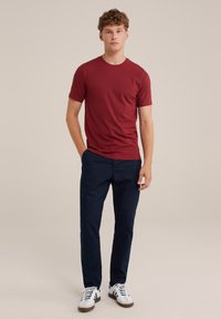 WE Fashion Navadna majica - red