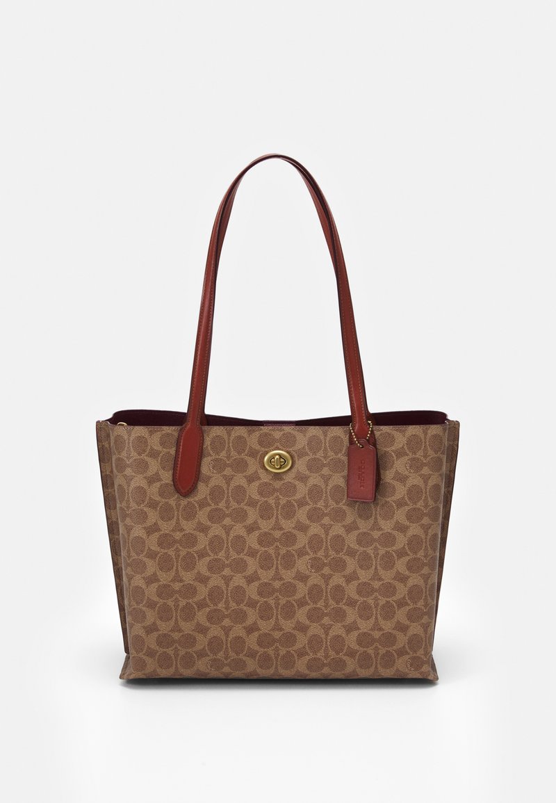Tan coach tote bag Clearance