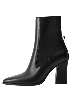 Bottines à talons hauts - black