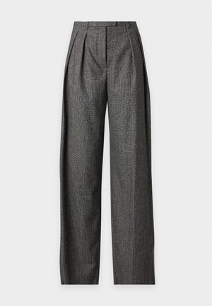 Emporio Armani, TROUSER - Chino - black/white