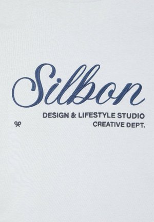 Silbon, CAMISETA SILBON CREATIVE DEPT AZUL CLARO - Camiseta estampada - azul claro