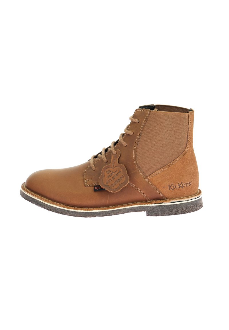 Kickers LITI - Stivaletti stringati - camel