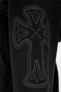 FAVELA ABSTRACT HOODIE UNISEX - Felpa con cappuccio - stone