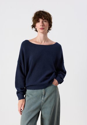 American Vintage, DAMSVILLE - Džemper - navy blue chine noir