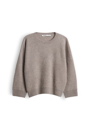 someday., RELAXED FIT SOFT TOUCH - Jumper - taupewood melange light
