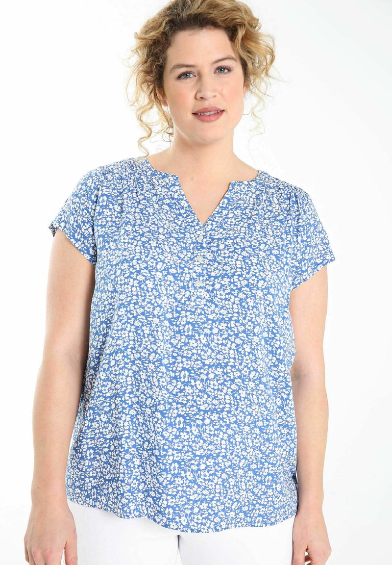Damen T-Shirts | Paprika T-Shirt print indigo/blau - NB39724 Damen T-Shirts | Paprika T-Shirt print indigo/blau - NB39724