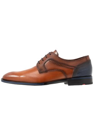 Lloyd GILBERT - Business-Schnürer - cioccolato/ocean