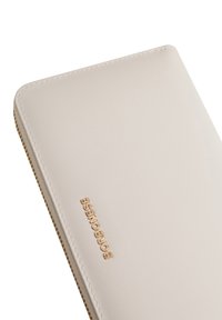 Borbonese LETTERING LARGE - ZIPAROUND - Portafoglio - chantilly cream