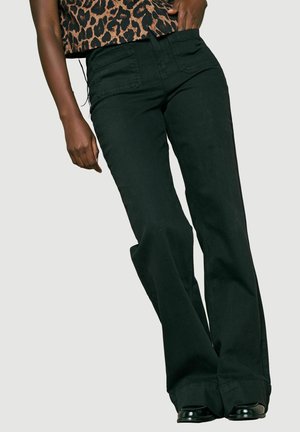 LolaLiza, HIGH-WAIST BOOTCUT TROUSERS - Jeans bootcut - black