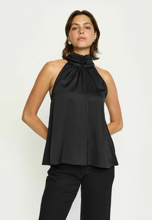 ABIA HALTER NECK  - Top - black