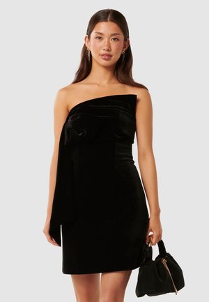Forever New MAIA BOW MINI - Kokteilinė suknelė / vakarėlių suknelė - black