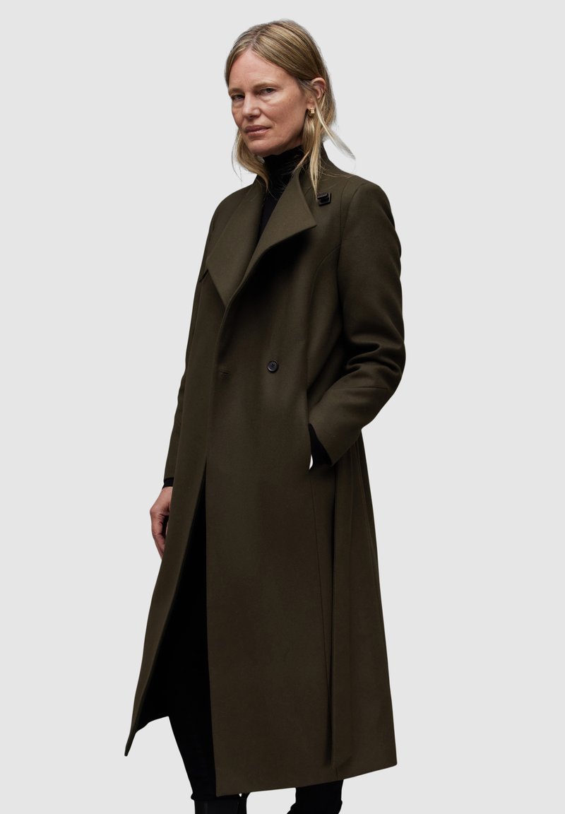 AllSaints RILEY - Klassischer Mantel - khaki green/khaki - Zalando.de 