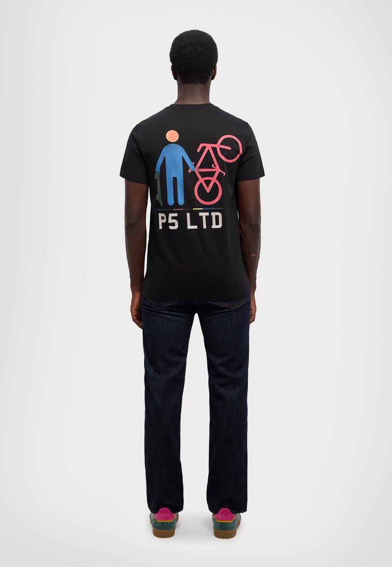 PS Paul Smith BIKE - T-shirt med print - black