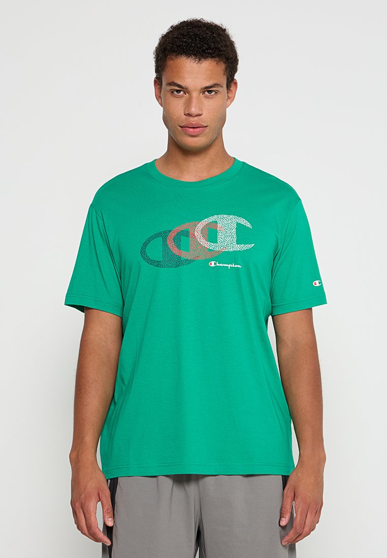 Champion T-shirt print groen