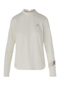 ASICS ICON 1/2 ZIP LS - Sports T-shirts - cream