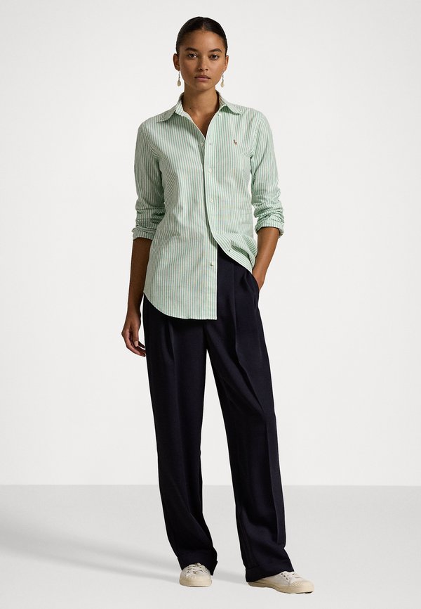 STRETCH SLIM FIT STRIPED OXFORD SHIRT - Button-down blouse2