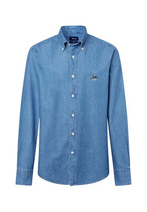 Façonnable, FAÇONNABLE FORMAL SHIRT CL BD - Camisa - scout blue