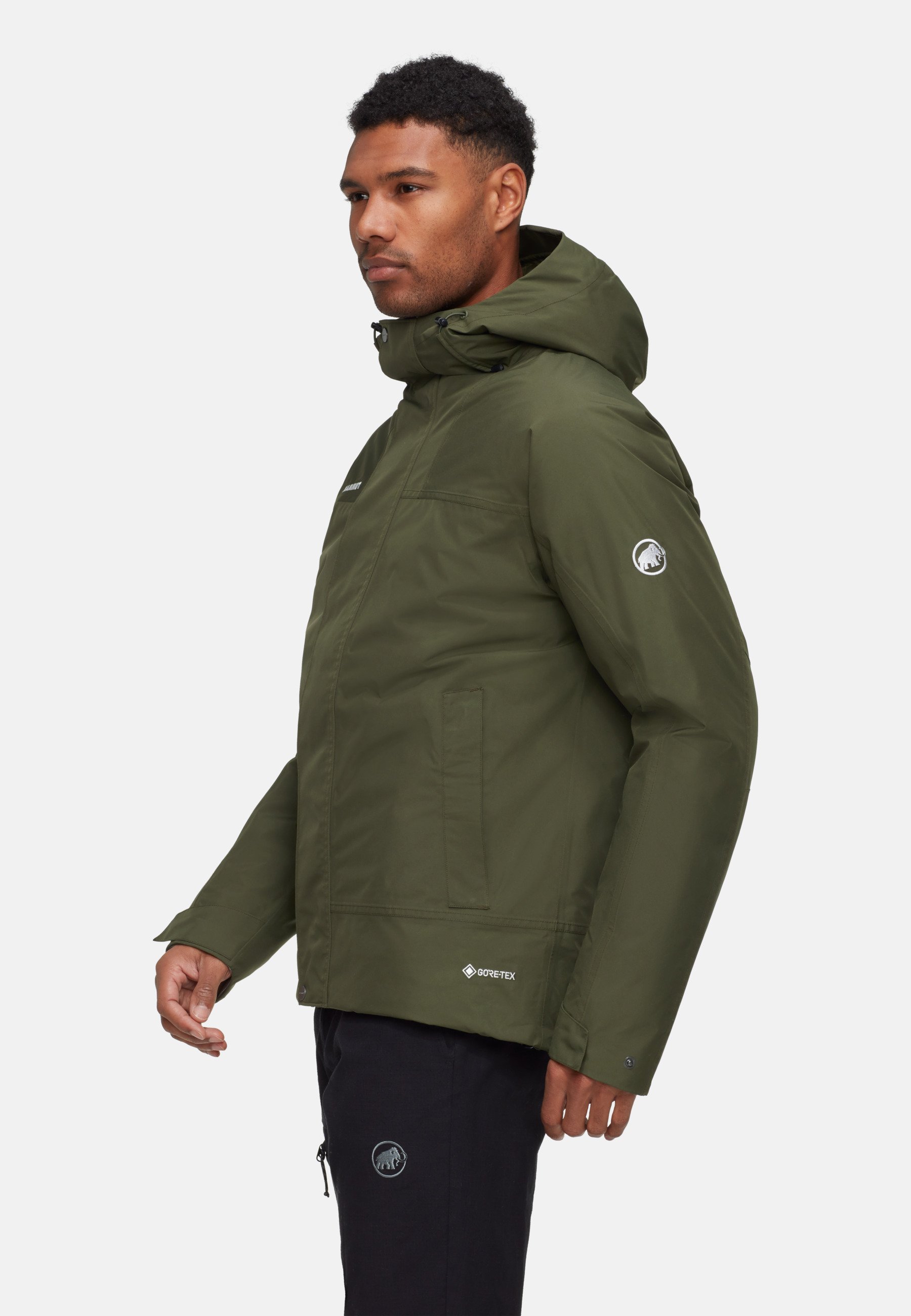 Mammut TREELINE HS THERMO HOODED GORE TEX - Winter jacket - dark