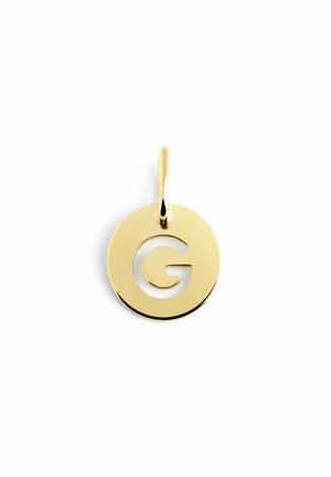 MINI MEDALLION LETTER - Colgante - letra g oro