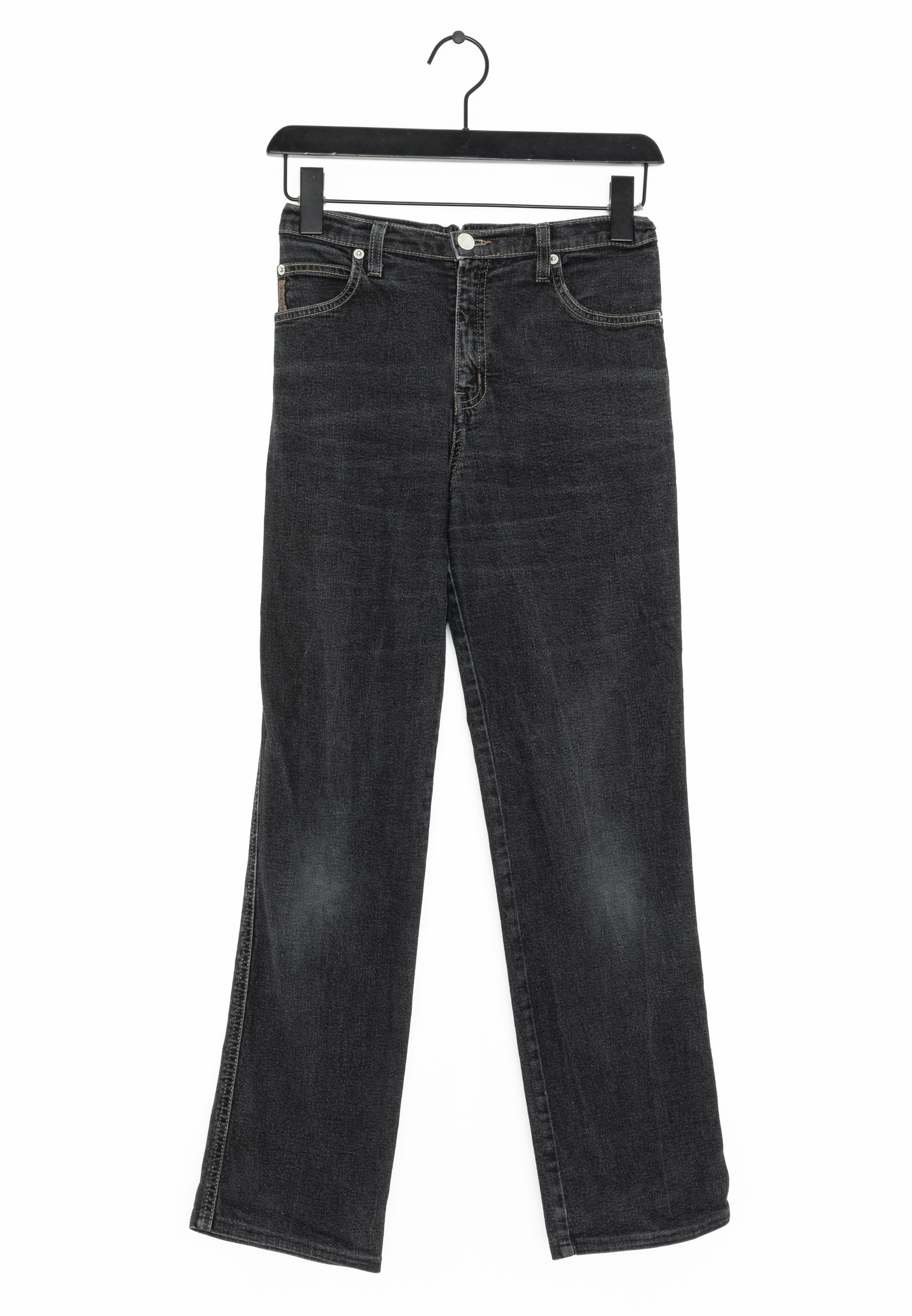 Armani Jeans Flared Jeans - black - (Pre-owned) - Zalando