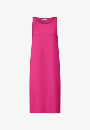 Street One, KNEE-LENGTH DRESS WITH BUCKLE DETAIL, różowy
