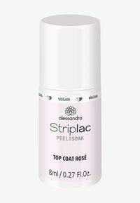 alessandro - STRIPLAC TOP COAT ROSÉ - Nail polish - rosé Thumbnail Image 1