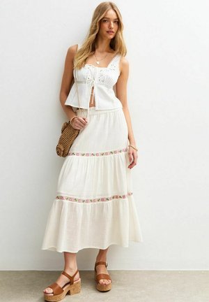 Jupe longue - off white