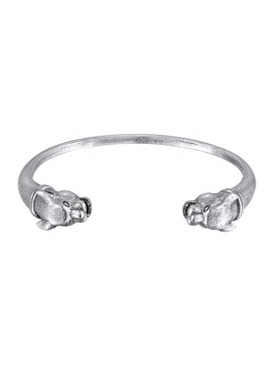 PANTHER ANIMAL CUFF - Armband - silberfarben
