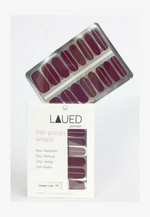 Vargu VARGU LAUED NAGELFOLIEN SOLID PURPLE - Nagelstickers - golden line
