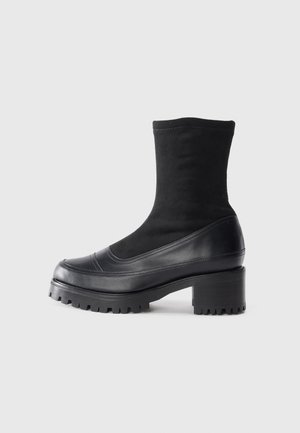 CHRISTINA - Platform ankle boots - black