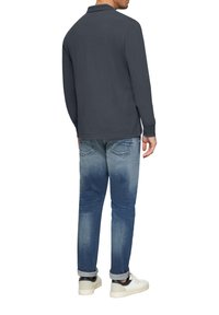 s.Oliver MIT LOGO - Poloshirt - schiefergrau