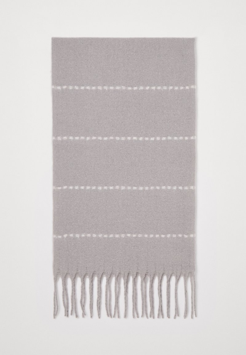 Anna Field Bufanda - grey/white
