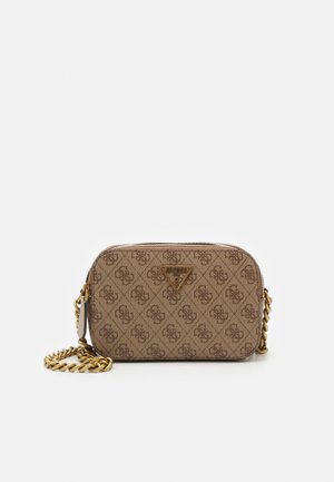 Guess NOELLE CROSSBODY CAMERA - Bandolera - latte