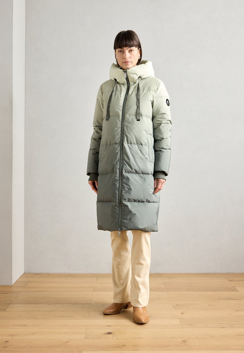 Mos Mosh Down coat - celadon tint