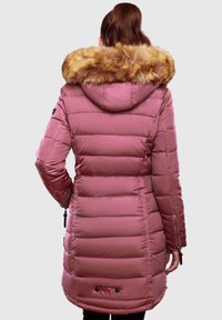 Navahoo PAPAYA - Winter coat - dark rose